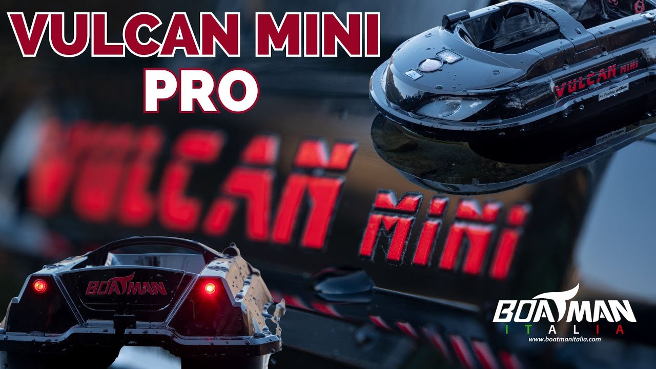 BOATMAN VULCAN MINI PRO: Tutorial GPS e Pilota Automatico 🤖 GPS V2, 16 Spot - Bait Boat Carpfishing
