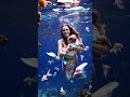 Elegant figure, water fairy