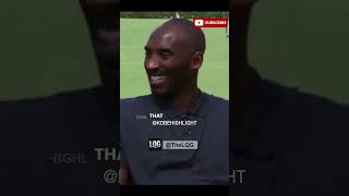 Kobe doesn&#39;t like participation awards