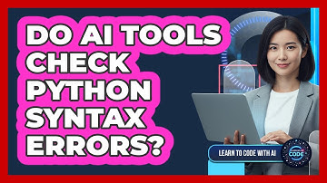 Do AI Tools Check Python Syntax Errors?