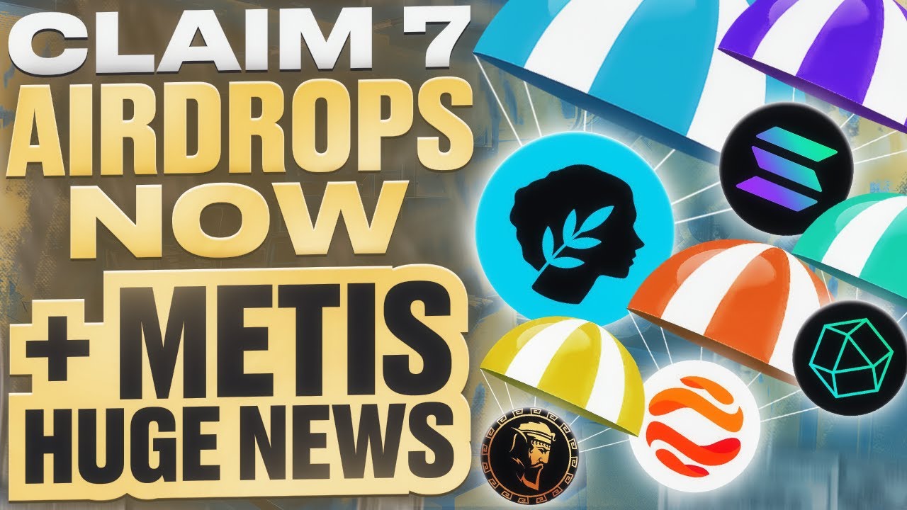 🔥 Claim These Airdrops Today + METIS Airdrop & Updates 🔥 #claimairdrop  #metisairdrop #metis
