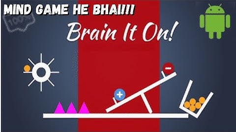 Brain It On! - Physics Puzzles Gameplay | Level: 1 to 10 | Viczu