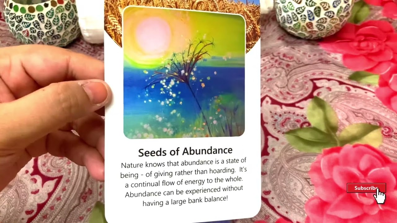 Daily message from Universe - Seeds of abundance - 23-June-2024