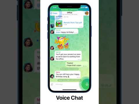 Telegram Voice Chat feature