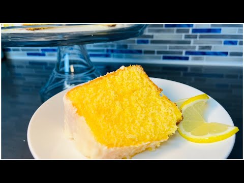 How To Make The Best Fresh Lemon Poundcake | Poundcake Recipe #homemade #cake