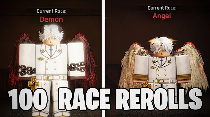 What Can 100 RACE REROLLS Get You in The FORGE (Roblox)