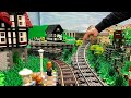 Eisenbahnnetz erweitern: Stromführende Schienen mit großem Radius | FX Bricks