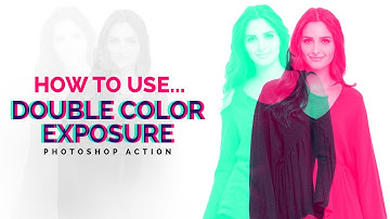 Double Color Exposure Photoshop Action