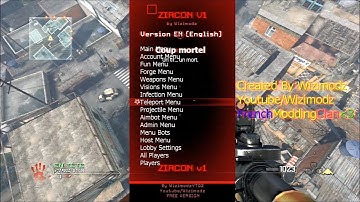 ★ [MW2/1.14/SPRX] BEST FREE MOD MENU ONLINE "ZIRCON 1.5" (AIMBOT, INFECTIONS, ...) + FREE DOWNLOAD ★
