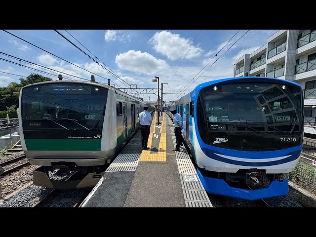 遂に埼京・川越線入線】71-000形Z12編成 埼京・川越線試運転 - YouTube