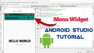 Android Widgets - How to Create Widget in Android app | Android Menu screenshot 2