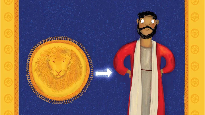 Jesus and the Lions Den by Alison Mitchell