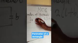perimeter of a rectangle