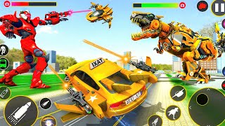 Jet Robot Car Transformation Simulator - Android GamePlay - Robot police Game  screenshot 5