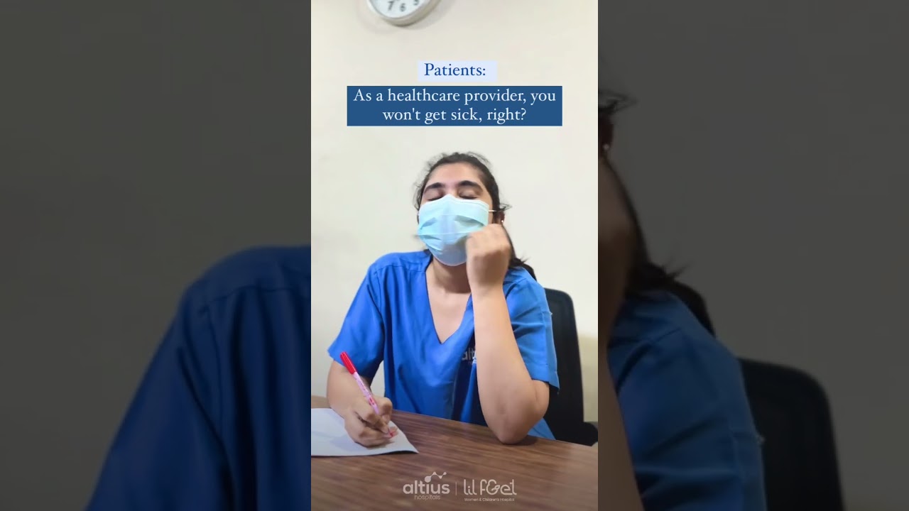 🥼 Patients think healthcare providers have some magical immunity shield? Nope!