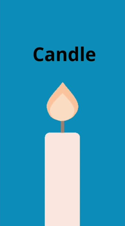 Candle and candlestick