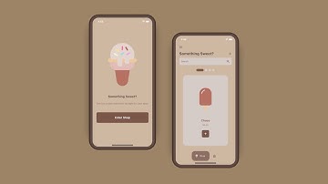 📱🍦 Ice Cream Shop • Flutter UI Kit