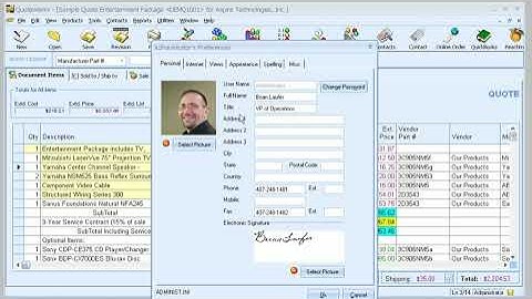 QuoteWerks HTML Email