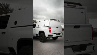Black Truck VS White Truck #truckcap #x-one