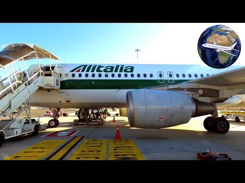 TRIP REPORT | Alitalia A320 (ECONOMY) | Berlin Tegel - Rome | World Trip #01