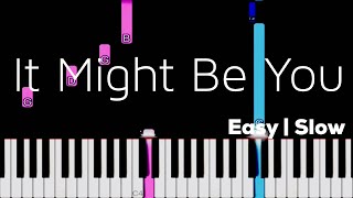 It Might Be You - Michael Pangilinan / Stephen Bishop | Easy Slow Piano Tutorial chords