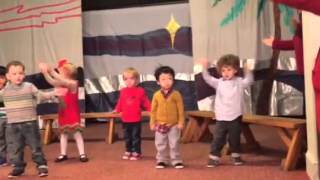 Aiden's first Christmas show
