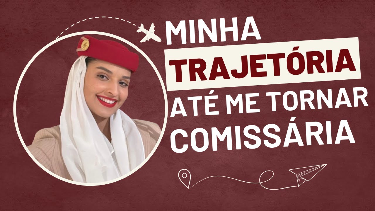 Minha trajetória até me tornar comissária de bordo na Emirates