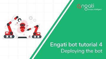 Engati bot tutorial 4 - Deploying the bot 1