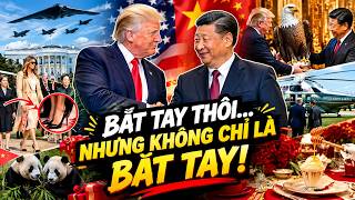 TRUMP ĐÓN TẬP CẬN BÌNH: B-2, Marine One, Quốc Yến Và Món Quà Đặc Biệt