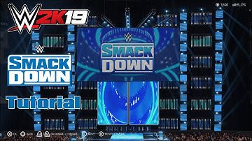 New Thunderdome - WWE 2k19 Create an Arena - Smackdown after Wrestlemania 37