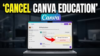 Как отменить учетную запись Canva для образовательных учреждений — пошаговая инструкция