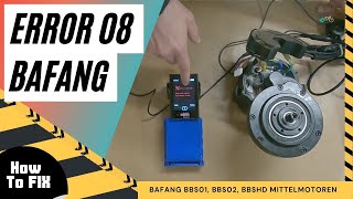 Bafang Error 08, Hall Sensor Fault