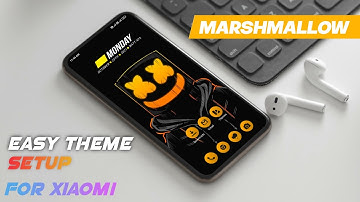 Super cool marshmallow Theme setup for xiaomi and poco device. #xiaomi #miui12