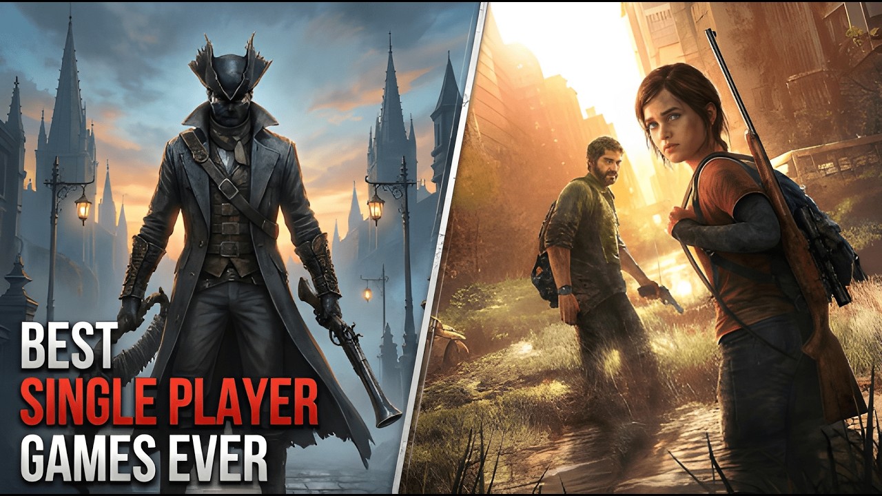 Top 30 Single-Player Games Everyone Should Play - YouTube