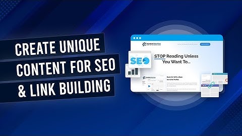 Kontent Machine 3 Review & Tutorial - Content For SEO & Link Building