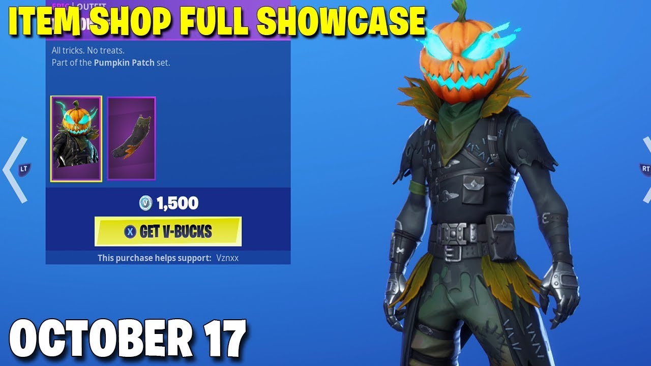 Fortnite: Loja de Itens traz novas skins de Halloween em 8 de