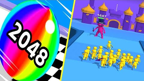 🎮Join & Clash vs BallRun2048 All Levels - New Max Level Android,Ios Mobile Gameplay