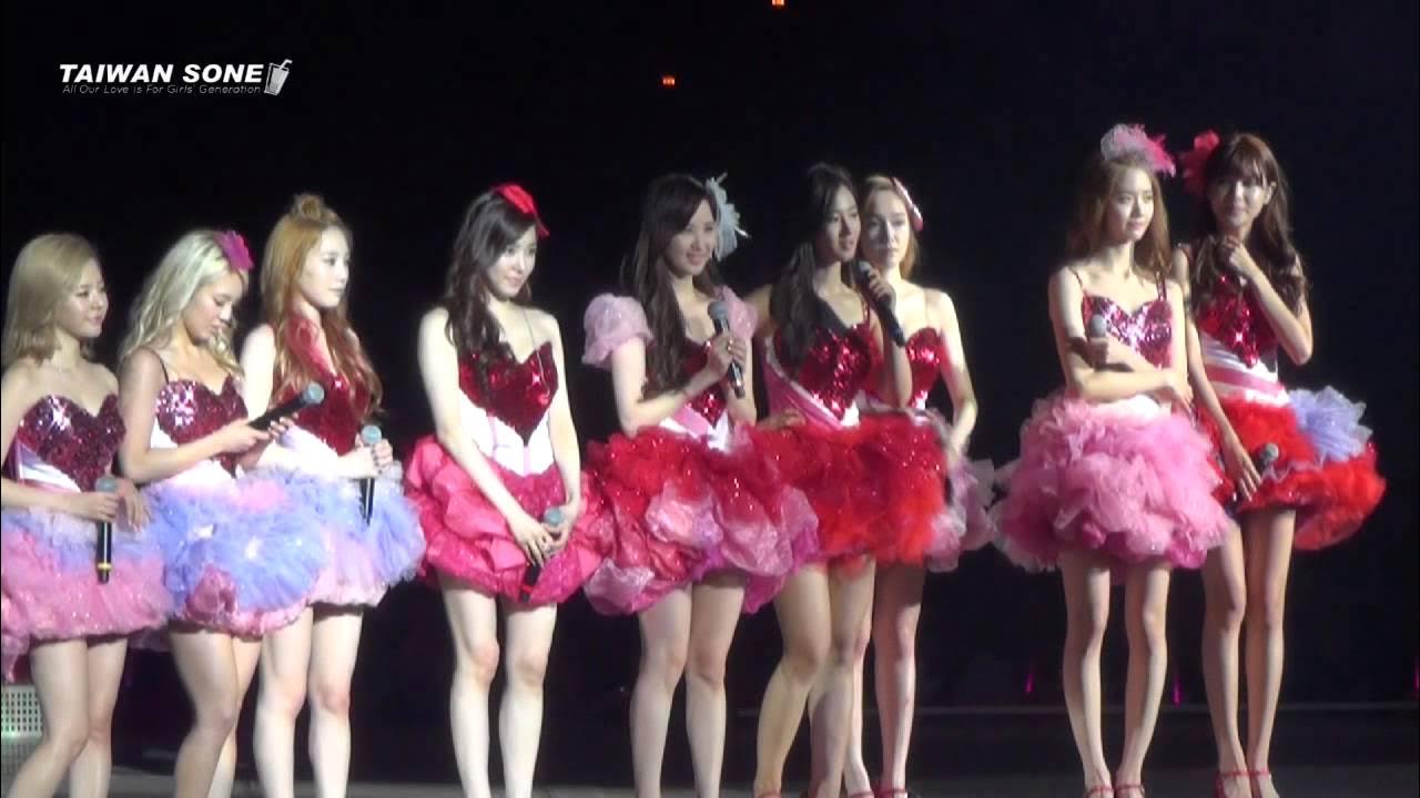 130720 Talk Part2 中字 Girls Generation World Tour 台灣 Youtube