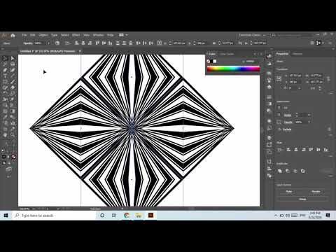 Adobe illustrator tutorials | patterns | design patterns | vector shapes | Hexagonal | Polygon