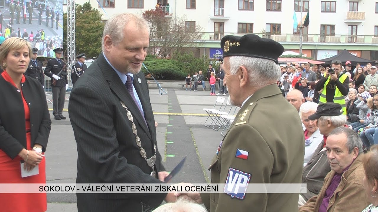 Sokolov: Váleční veteráni získali ocenění (TV Západ)
