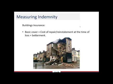 Measuring Indemnity - Sample Virtual Classroom Session by Wiser Academy