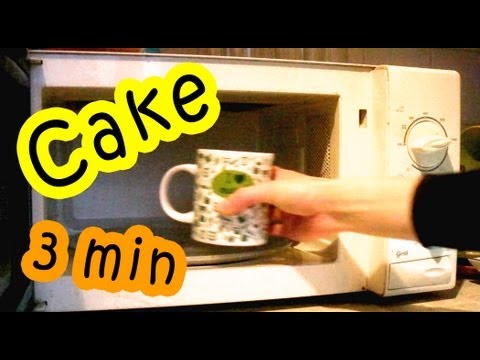 How To Make Microwave Cake In A Cup - 3 Minute Recipe