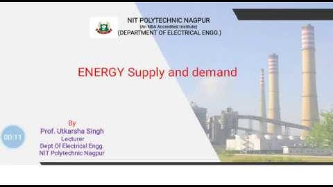 ECA(22525)- Lecture 02- Energy Demand and Supply