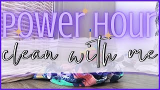 POWER HOUR CLEAN WITH ME 2021 | TIDY UP WITH ME | SONYA EVE