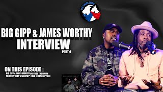 Big Gipp From Gordie Mob & 3x Grammy Winner James Worthy Discuss Their New Projects 
