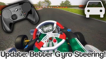 Steam Controller Update: Better Gyro Steering Wheel X Y Axis