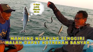 Mancing Ngapung dari Muara Kamal, kotrekan berlimpah ikan babon jadi kenyang | Panen Kotrekan