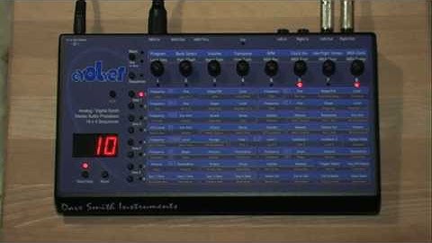 Dave Smith Instruments Evolver Demo
