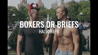 2018 | Halloween Fans answer Boxers or Briefs | Mens Fashion in Underwear