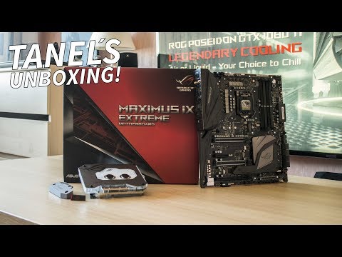 The ASUS ROG Maximus IX Extreme Unboxing by Tanel